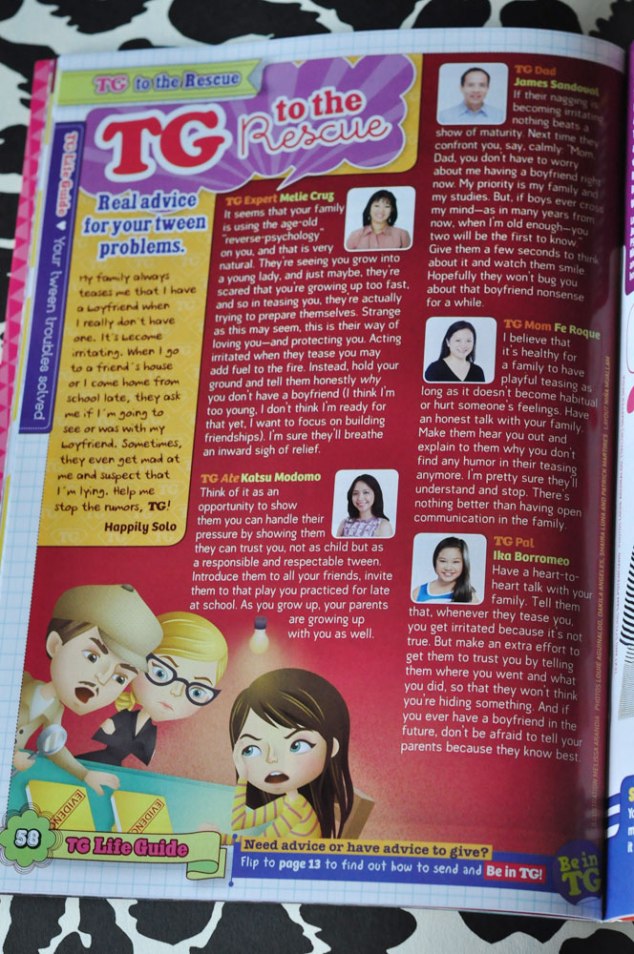 Total Girl Philippines-TG to the Rescue, August 2012